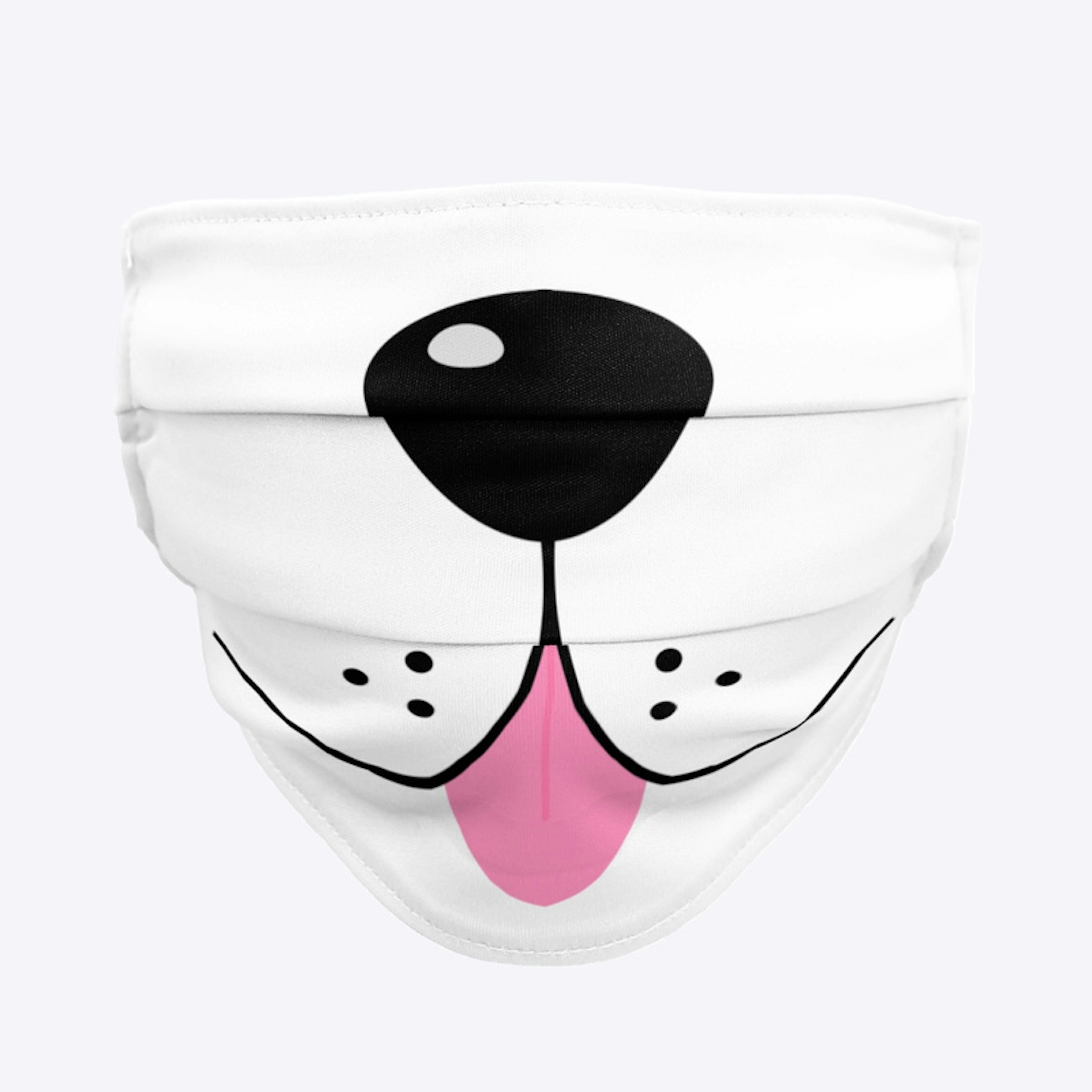 Cartoon Puppy Dog Face Mask